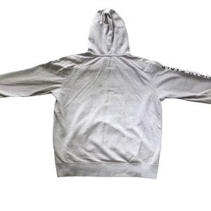 American Eagle Outfiters Mens Size Medium Grey Hoodie With Black Logo